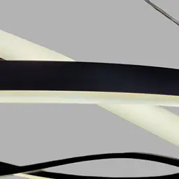 Стильна підвісна LED-люстра Art 2463/600 BK - мініатюра 2