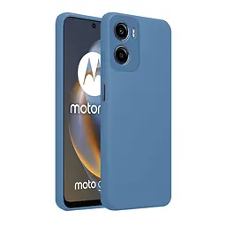 Чохол MAKE Motorola G05/E15 Silicone Denim Blue - мініатюра 3