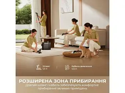 Миючий пилосос для килимів та тканин Dreame N20 Steam (HNR27A) - мініатюра 9