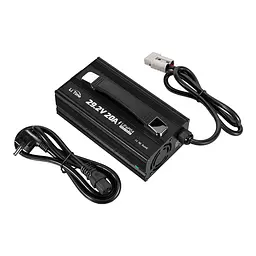 Зарядний пристрій для акумуляторних батарей LiFePO4 29.2V/20A LiTime L24V20A-BCHA-X (44-00539) - мініатюра 10