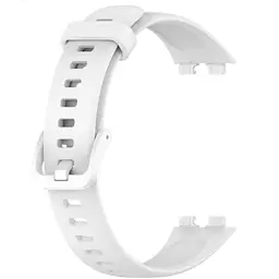 Ремінець DK для Huawei Band 8 / 9 Silicone Sport Band Classic (016235) (white) - мініатюра 2
