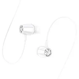 Навушники Hoco M88 Graceful universal earphones with mic білі