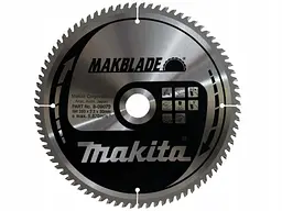 Диск пиляльний по дереву 260х30 мм 80T Makita Makblade B-09070