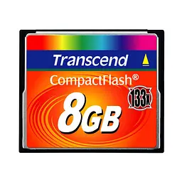 Карта пам'яті Transcend 8GB CF 133X (TS8GCF133)