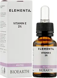 Живильна сироватка Bioearth Elementa Nutri Vitamin E 2% 15 мл - мініатюра 2