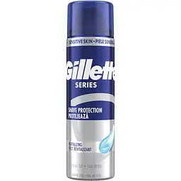 Гель для гоління Gillette Series Відновлюючий із зеленим чаєм 200 мл