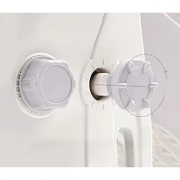 Ігровий комплекс Mealux Cosmo White/Coffee (KD-B022 White/Coffee) - мініатюра 6