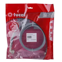 Шланг заливний для пральної машини Tucai 2.5м TAQ-LAV- H3/4″ Латунь 205482