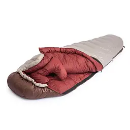 Спальник з натуральним пухом Naturehike Snowbird NH20YD001, p-р M, коричневий 350 г - мініатюра 3