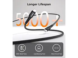 Кабель Lightning Choetech XCL-1030-BK PD 27W Type-C / Lightning 1m Black - мініатюра 10