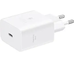 МЗП блочок Samsung 45W USB-C (EP-T4511NWEGEU) white UA - мініатюра 3