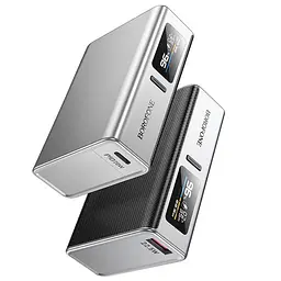 Портативний ЗП Power Bank BOROFONE BJ72 Energy 22.5W+PD20W with display 10000 mAh Metal gray