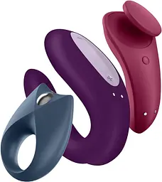 Набір Satisfyer Partner Box 3 (Double Joy, Sexy Secret + Royal One) Satisfyer IG018515; SX1215 99402 - мініатюра 1