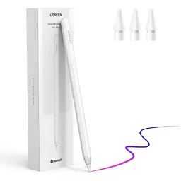 Стилус Ugreen LP653 Smart Stylus Pen for iPad Magnetic Charging White (15910)