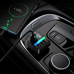 FM-трансмітер Hoco E89 Libre Black [164776] - мініатюра 7