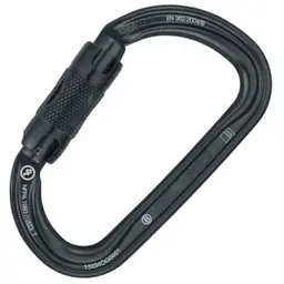 Карабін Petzl Am'D Twist-lock Black (1052-M34A RLN)