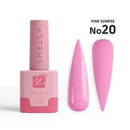 Гель-лак для нігтів 20 Pink Sunrise Shelly 12 мл - мініатюра 1