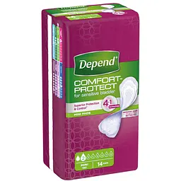 Урологічні прокладки Depend Active-Fit Mini 84 шт. (6 уп. х 14 шт.) - мініатюра 3