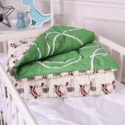 Ковдра MirSon антиалергенна зима Kids Time 20-0031 Ladybug 140x205 см бавовна (2200009664601) - мініатюра 2