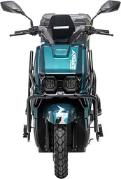 Електроскутер Двомісний Crosser CR17 (2500W, Графенова батарея 72V/35Ah) Зелений - мініатюра 4