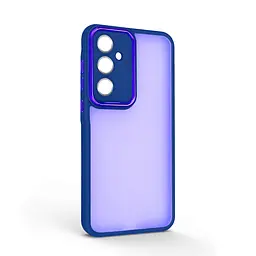 Защитный чехол для Samsung Galaxy A35 5G (A356), Shade, синий, TPU+PC, матовый, защита всего корпуса, панель-накладка, противоударный, с высокими бортами, амортизирует удары при падениях, ArmorStandart (ARM75650)