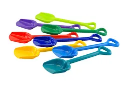 Лопата землерийка мала Colorplast, 41 см, CP-1-207 - мініатюра 2