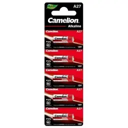 Батарейка Camelion A27 / LR27 Alkaline * 5 (A27-BP5)