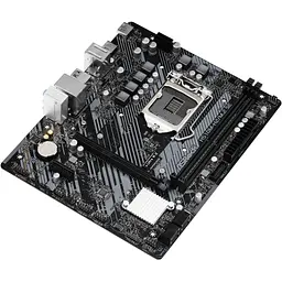 Материнська плата ASRock H510M-H2/M.2 SE (1200/H470, 2xDDR4, 1xPCIex16, 2xHDMI, 4xSATA, M.2, GLan, 7.1ch, mATX) - мініатюра 3