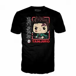 Набір Funko Pop Tee Set Фанко Поп Demon Slayer Tanjiro Клинок, що розсікає демонів Танджиро 10 см DS BL K867 L - мініатюра 3