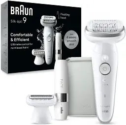 Епілятор Braun Silk-epil 9 SES 9-341 Білий UA - мініатюра 2