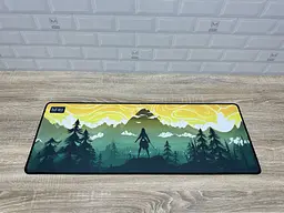 Великий килимок для мишки WorkPlaceShop Anime Genshin Impact 800 x 300 мм