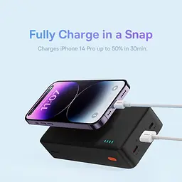 Зовнішній акумулятор Baseus Airpow 30000mAh 20W Black (PPQD090101) [157831] - мініатюра 9