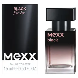Туалетна вода Mexx Black Woman 15 мл - мініатюра 3
