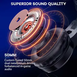 Навушники Onikuma Gaming with RGB LED K16 - мініатюра 8