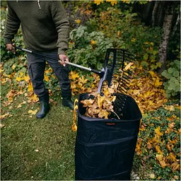 Лопата-граблі для листя Fiskars Ergonomic (1077116) - мініатюра 5