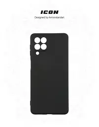 Чохол ArmorStandart ICON для Samsung M53 (M536) Camera cover Black - мініатюра 3