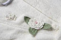 Халат махровий Irya - Limna ekru молочний L/XL - мініатюра 2
