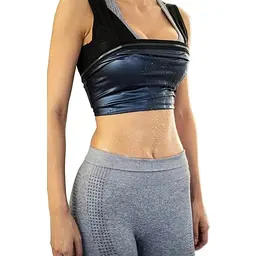 Жіноча термомайка Sweat Shaper з ефектом сауни XL/XXL, чорна - мініатюра 9