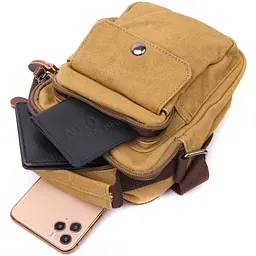 Сумка чоловіча Vintage 14,5х19х10,5 см sum0023517 - мініатюра 6