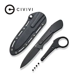 Ніж фіксований тактичний Civivi Varius, (9.5 см) D2 / G10 чорний - мініатюра 8