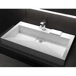 Умивальник Rea Goya 70x46 білий (REA-U8902) - мініатюра 4