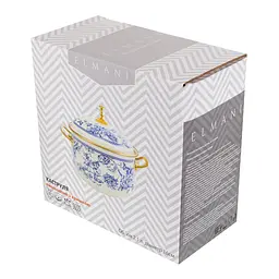 Каструля емальована Elmani Bird з кришкою 16 см 2.1 л (763-041) - мініатюра 3