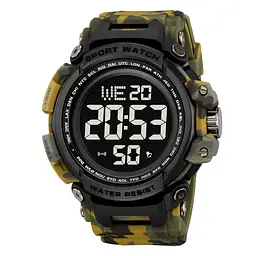 Наручний годинник чоловічий 2422CMGN Camo Green Skmei acs0029931