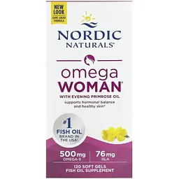 Вітамінно-мінеральний комплекс Nordic Naturals Омега для жінок з олією примули вечірньої, смак лимон (NOR-01780)