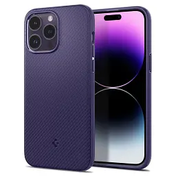 Чохол-накладка Spigen Mag Armor MagFit для Apple Iphone 14 Pro Max Deep Purple (ACS05584) - мініатюра 2