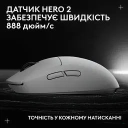 Мишка Logitech G Pro 2 Lightspeed Wireless White (910-007302) - мініатюра 11