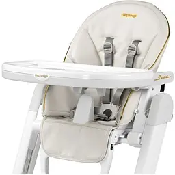 Стільчик для годування Peg-Perego Siesta Follow Me Lucent, білий (IH03000002BL46PP) - мініатюра 2