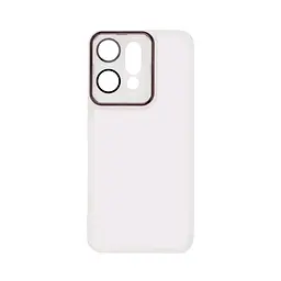 Защитный чехол для OPPO Reno14 Pro 5G, Shade, белый, TPU+PC, матовый, защита всего корпуса, панель-накладка, противоударный, с высокими бортами, амортизирует удары при падениях, ArmorStandart (ARM87433)