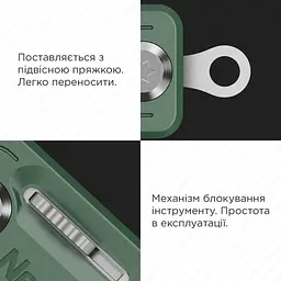 Мультитул NexTool Multi Functional Knife, зелений - мініатюра 6