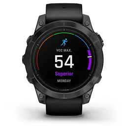 Смарт-годинник Garmin Epix Pro Gen 2 47mm Slate Gray w. Black Band (010-02803-00/01) - мініатюра 2